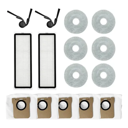 Kit Reposição Acessórios Para Xiaomi Robot Vacuum 5 / 5 Pro