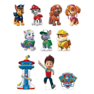 Paw Patrol Displays Decorativo Para Fiesta Infantil Paw Patrol Displays Decorativo Para Fiesta Infantil