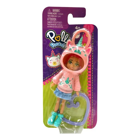 Polly Pocket - Mini Muñeca Unicornio - 12 Cm - Marca Mattel