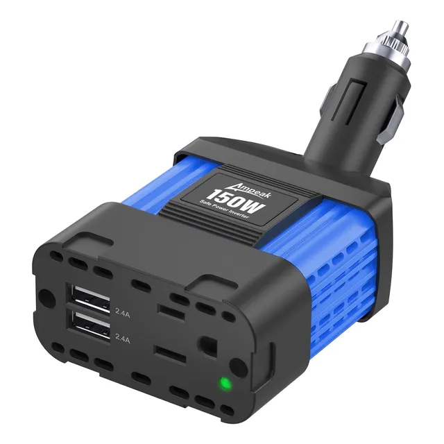 Inversor De Corriente Para Carro 12v A 110v Usb