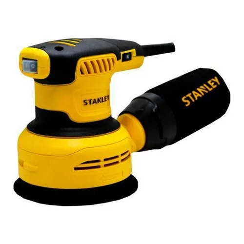 Lijadora Roto Orbital Stanley Ss30 300w 5 125mm 220v Color Amarillo Frecuencia 50 Hz