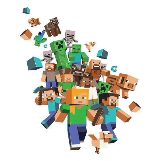 15 Libro Para Colorear Minecraftt + 15 Cajitas Crayon (8) :)
