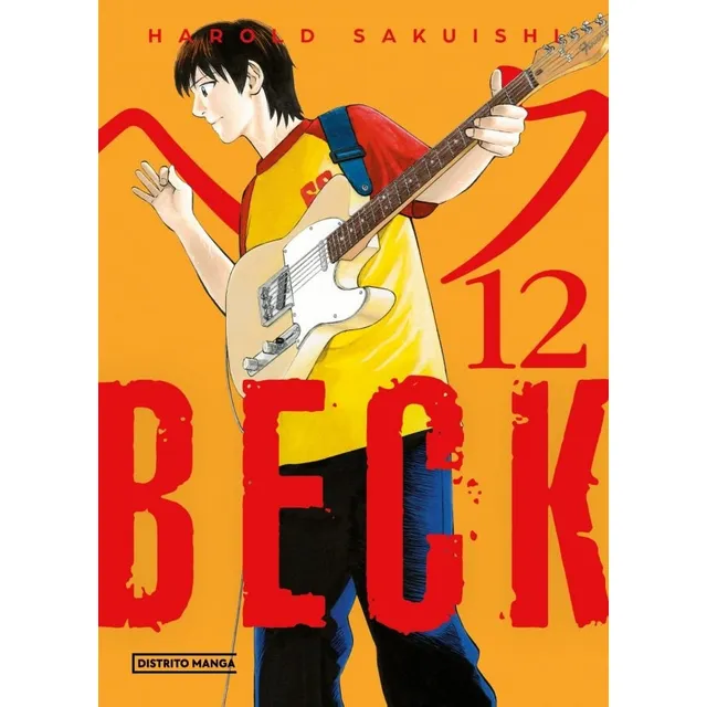 Beck 12, De Sakuishi, Harold., Vol. 12. Editorial Distrito Manga, Tapa Blanda En Español, 2025