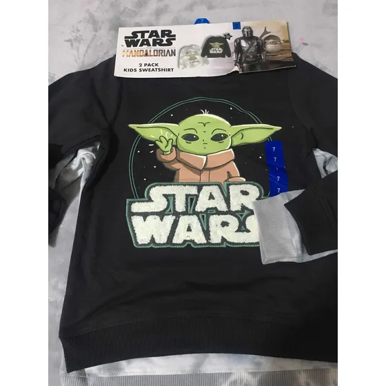 Sweater Date Wars Mandolarian 2 Packs Talla(7) De 45cm X36cm