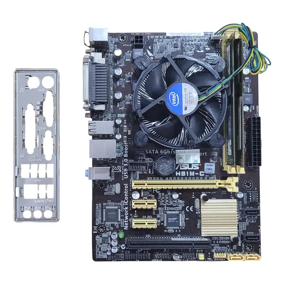 Kit Core I5 4440 + Placa Mãe H81 1150 + 8gb Ddr3 + Cooler 