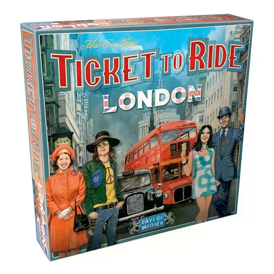 Juego De Mesa Ticket To Ride.londres / 2 A 4 Jugadores