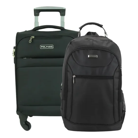 Executivo Mala De Bordo Toronto Mochila Notebook Preto