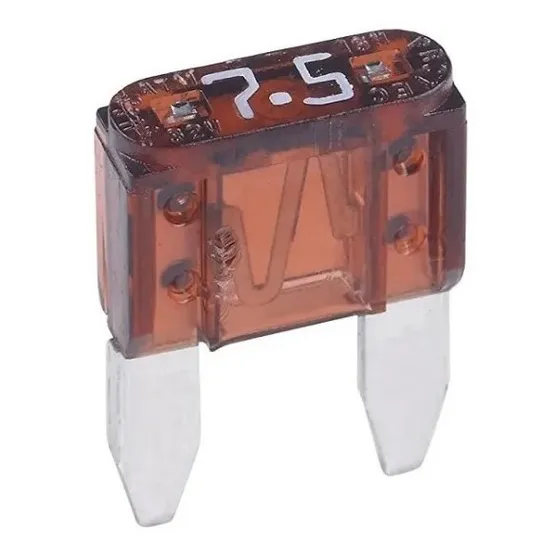 Fusible Mini 7.5 Amperios Fusible 7.5 Amperios Mini X Und