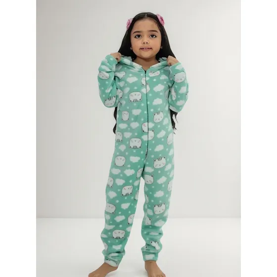 Macacao Pijama Soft Infantil Premium