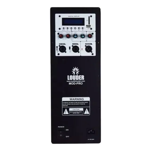 Modulo Amplificador 400w Bluetooth Usb P Bafle Amplificado