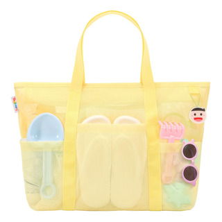 Bolsa De Playa Tagitary Beach Toys De Malla Con Cremallera Y Bolsa De Playa Tagitary Beach Toys De Malla Con Cremallera Y