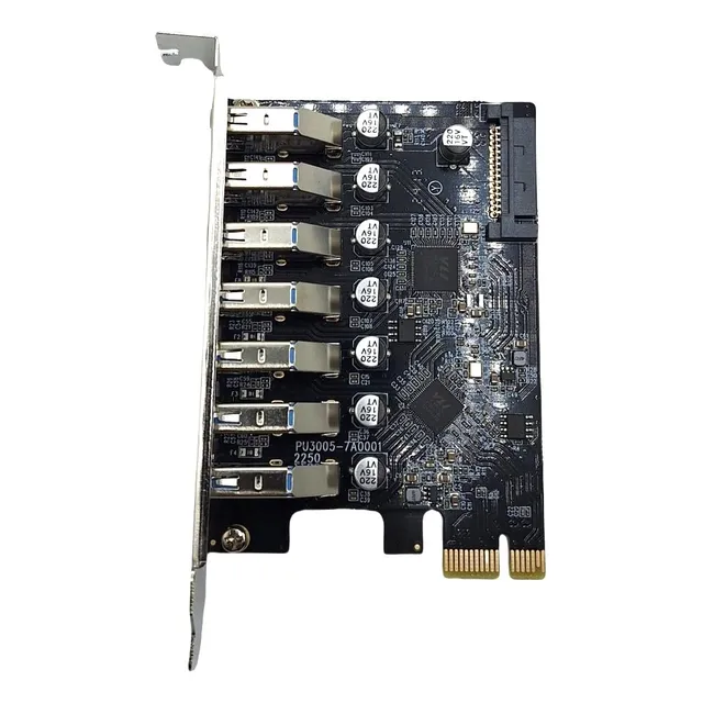 Tarjeta Controladora Pci-e 7 Puertos Usb 3.0 Xm-pex-u307