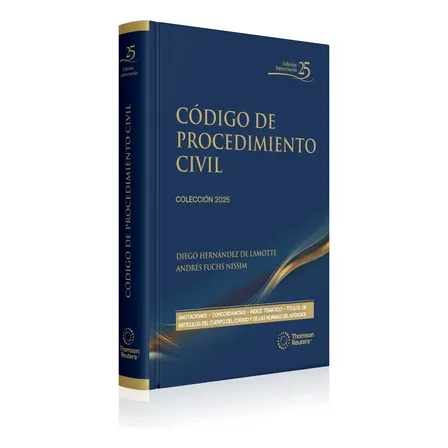 Código De Procedimiento Civil 2025  Ed Prof  Thomson Reuters