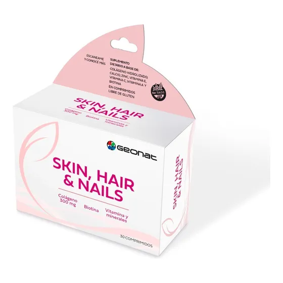Skin Hair Nails Tratamien.estetico Piel Cabello Uña S.neutro Sabor Neutro