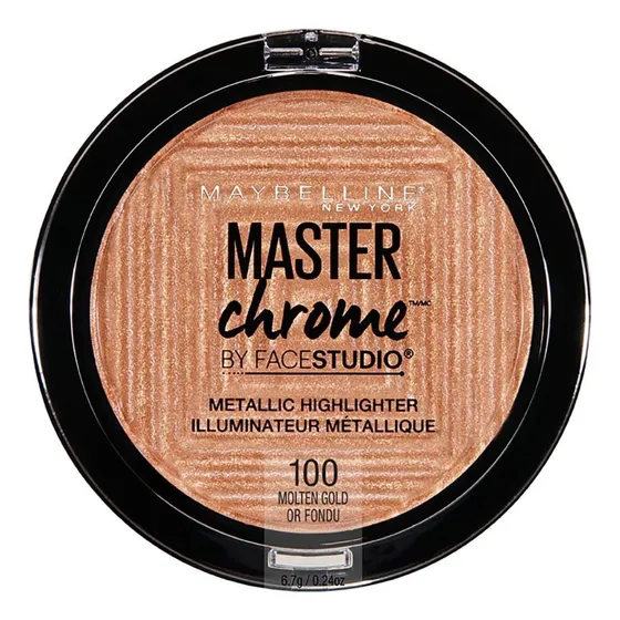 Polvo Maybelline Mast Chrome Molten Gold 6.7 Gr