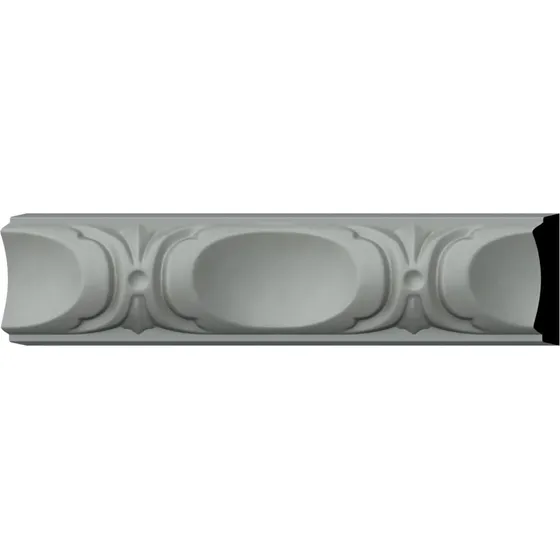 Pml 02x01md-case-4 Middlesborough Panel Molding, Blanco