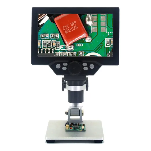 Microscopio Digital G1200 Pantalla Grande En Color De 7