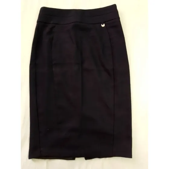 Falda Ejecutiva Azúl Marino Talla 36