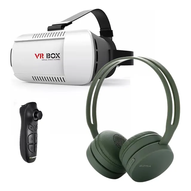 Lentes Vr Realidad Virtual, Control Y Auricular Bt Circuit