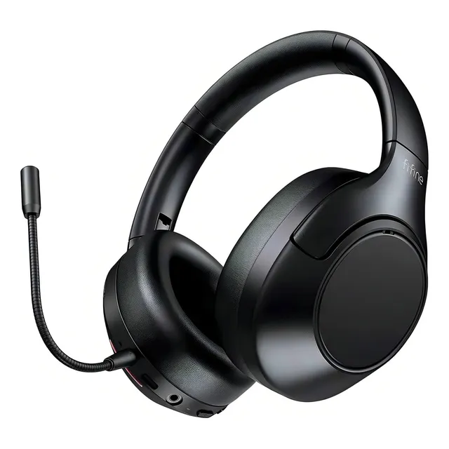 Auriculares Bluetooth Fifine X3 con cancelación de ruido, color negro
