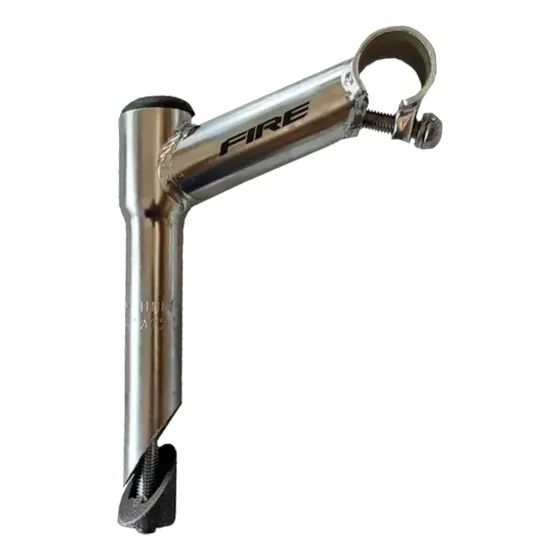 Stem Bicicleta Fire Bird Mtb Con Poste 22,2mm Para Manubrio 25,4mm Acero Satinado