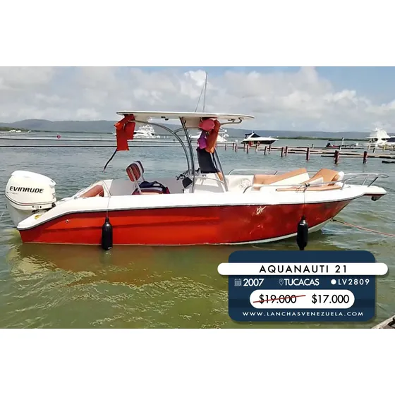 Lancha Aquanauti 21 Lv2809