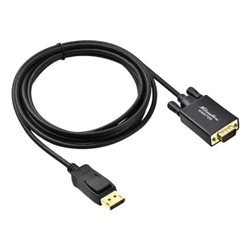 Cabo Displayport Vga Dp Vga 2m 2 Metros Monitor Vga