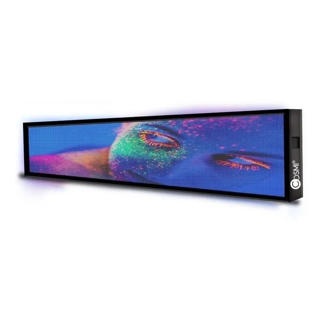 Letrero Led Programable P5 165x40 Full Color Interior Publi