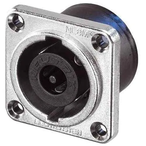 Conector Speakon 8 Neutrik Nl8mpr Contactos Macho P/ Chasis