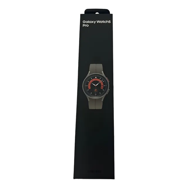 Samsung Galaxy Watch 5 Pro 45mm Bisel Negro En Muy Buen Estado + 2 Correas Extra + Caja Original Y Cargador Incluidos