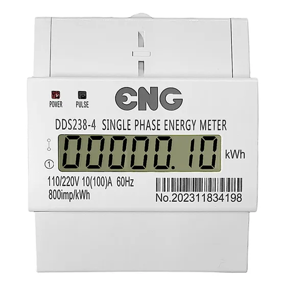 Medidor De Consumo Bifásico Modelo Dds 238-4 2x127 Vac