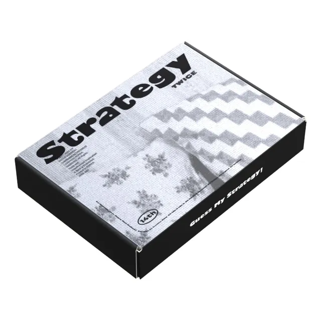 Twice 14th Mini Album ( Strategy ) Original Step 3 Negro