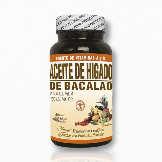Aceite Hígado De Bacalao X 60