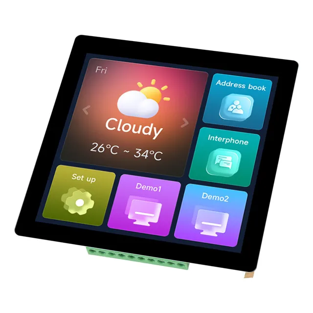 Placa De Desarrollo Lcd Táctil Capacitiva - Wifi De 4 Pulgad
