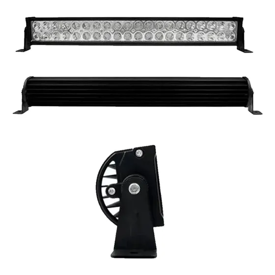Barra 40 Led 120w Recta 12-24 Volt 55cm C/soporte Camioneta