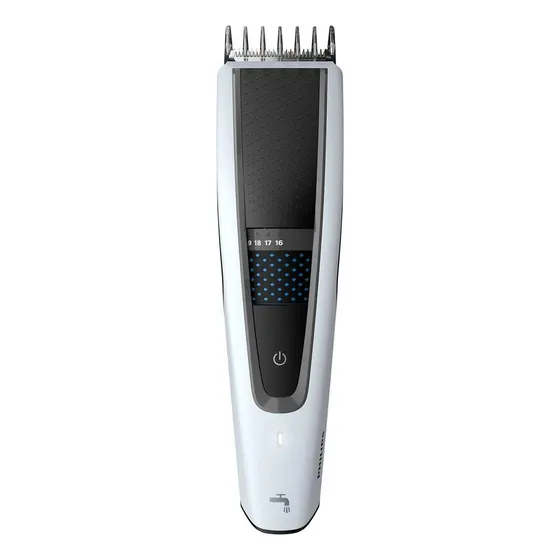 Cortadora de pelo Philips Series 5000 HC5610 plata y negra 220V