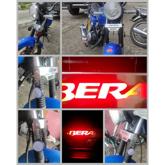Emblema Frontal Para Tu Moto Bera Y Empire Sencilla Y Led