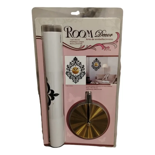 Reloj De Pared Moderno Minimalista Calcomania