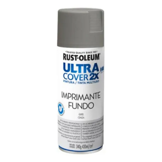 Pintura Imprimante Gris Mate 340gr 2x Rust Oleum