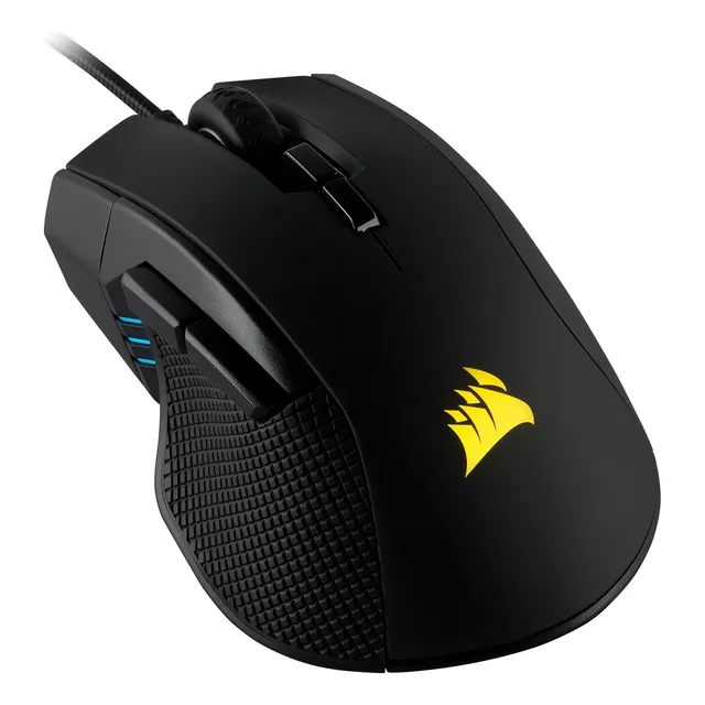 Mouse gamer de juego Corsair Ironclaw negro