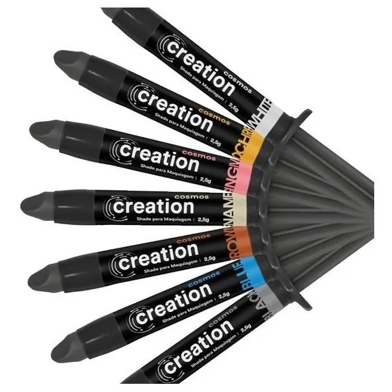 Kit Maquillajes Fotocurado Yller Cosmos Creation Resinas X7