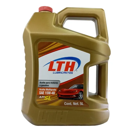Aceite Motor 15w40 Mineral Multigrado 5l Oficial Lth