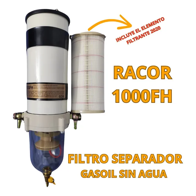 Filtro, Separador De Agua Del Gasoil, Racor 1000fh, Trampa