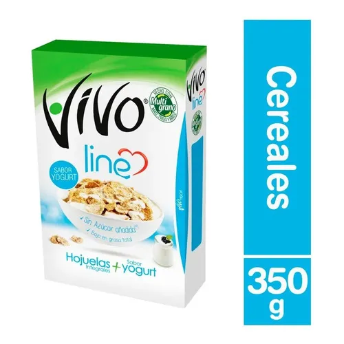 Cereal Vivo Line Costa Hojuelas Integrales Yoghurt 350 G
