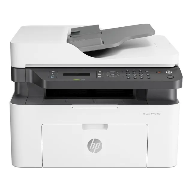 Impresora Multifuncional Hp Mf 137 Fnw Laser Monocromatica.
