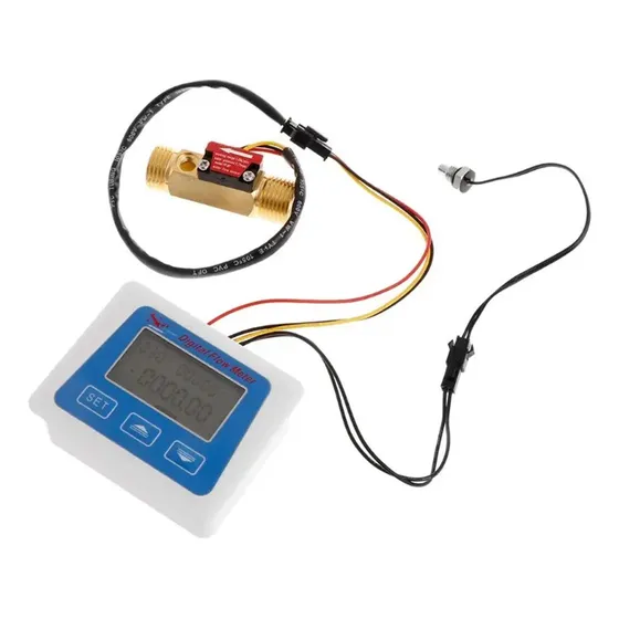 Medidor De Flujo Digital Medidor De Flujo Tiempo 1 Pulgada