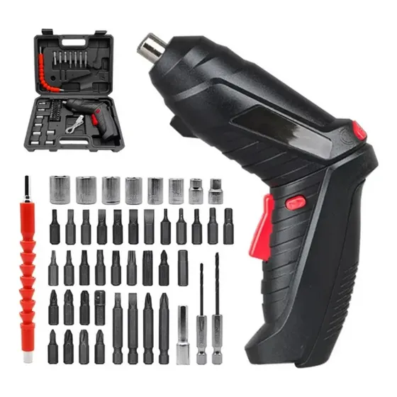 Juego Destornillador Electrico Portátil Recargable
