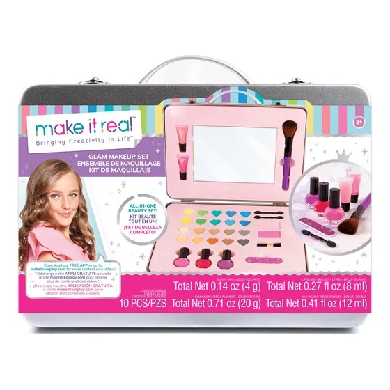 Realizar: Juego De Maquillaje De Glam - 10 Piezas De X1bpv