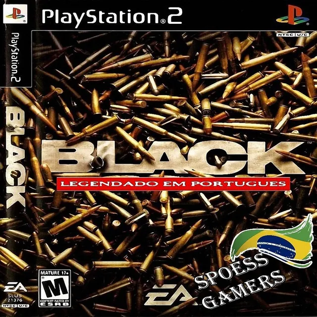 Parche pt-BR portugués negro para PS2 (en rodaje).