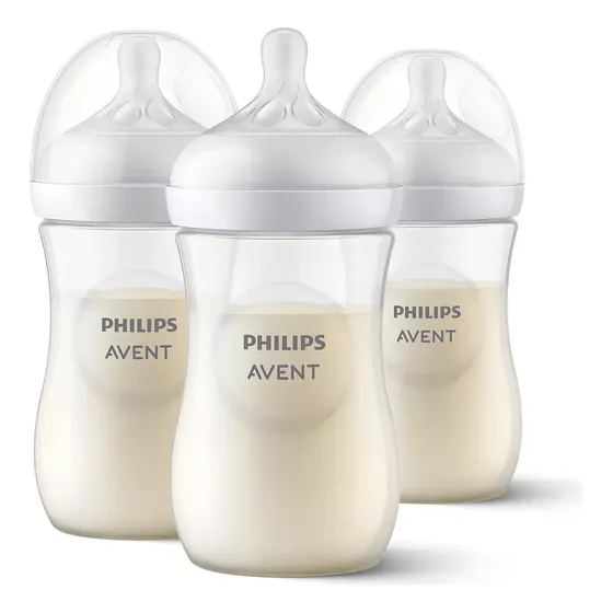 Philips Avent Biberón Natural Response Válvula Anticólicos Color Transparente